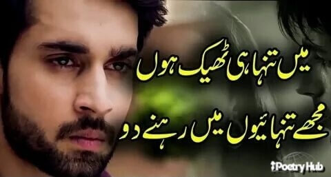 2 Line Nafrat Shayari in Roman Urdu Text With Images