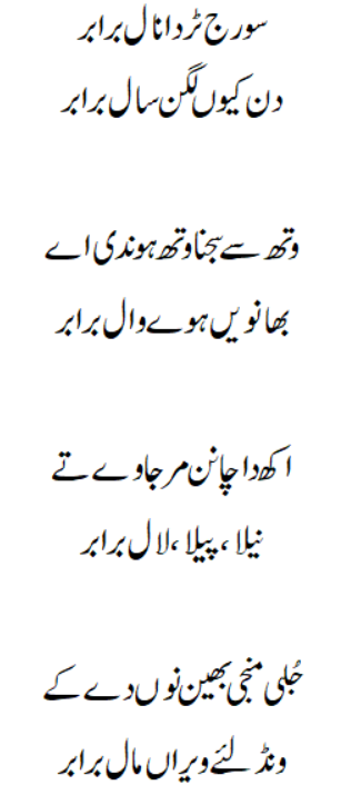Tibba Toya Ik Brabar Ghazal By Tajammul Kaleem